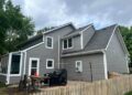 James Hardie Aged Pewter Siding in Olathe, KS | Sure Point Exteriors
